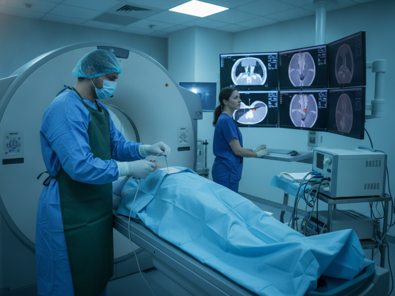 Metástase de intestino no fígado: quando a agulha pode substituir o bisturi?