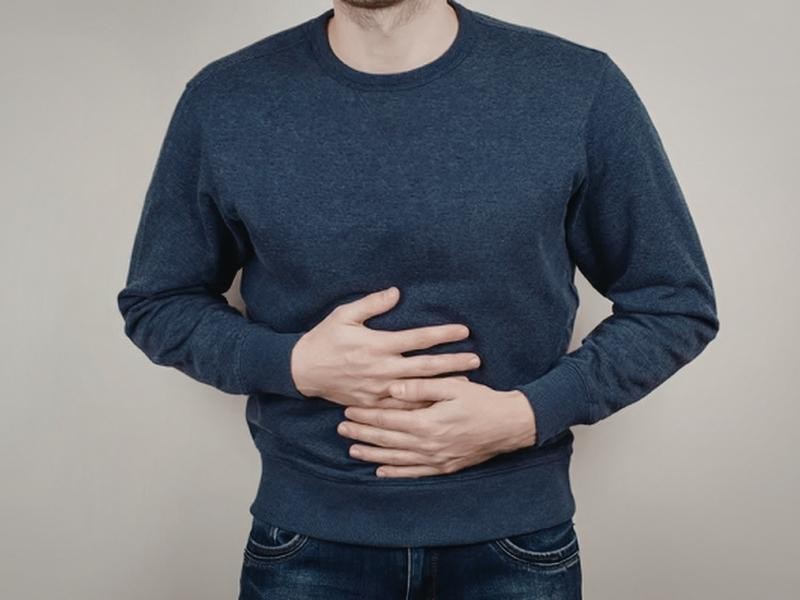Ablação percutânea de tumor abdominal