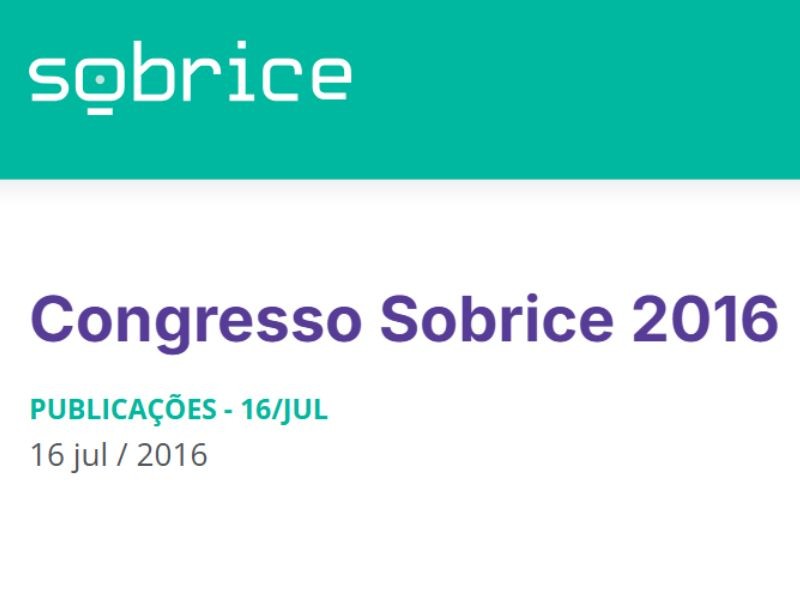 SOBRICE 2016 – Hospital Dia