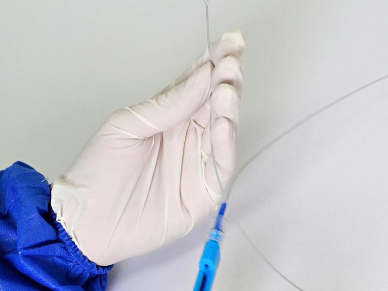 Cateterismo cardíaco com estudo angiográfico da artéria pulmonar